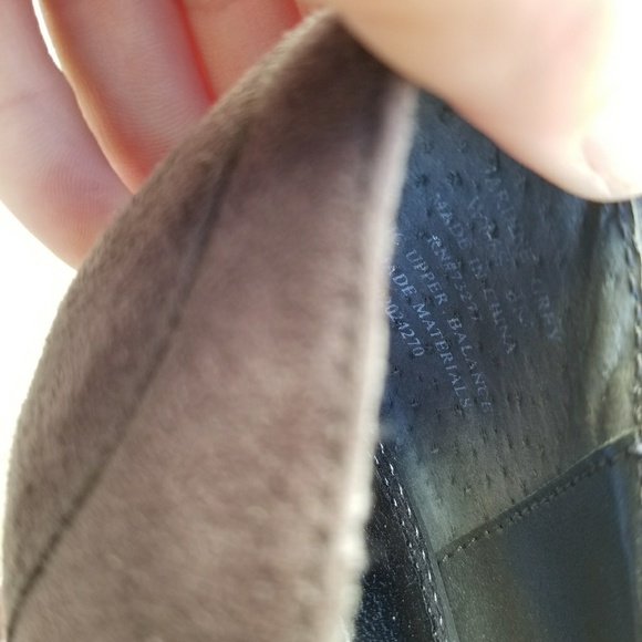 Simply Vera Jardine Grey Chunky Heel Wedges - Picture 5 of 8